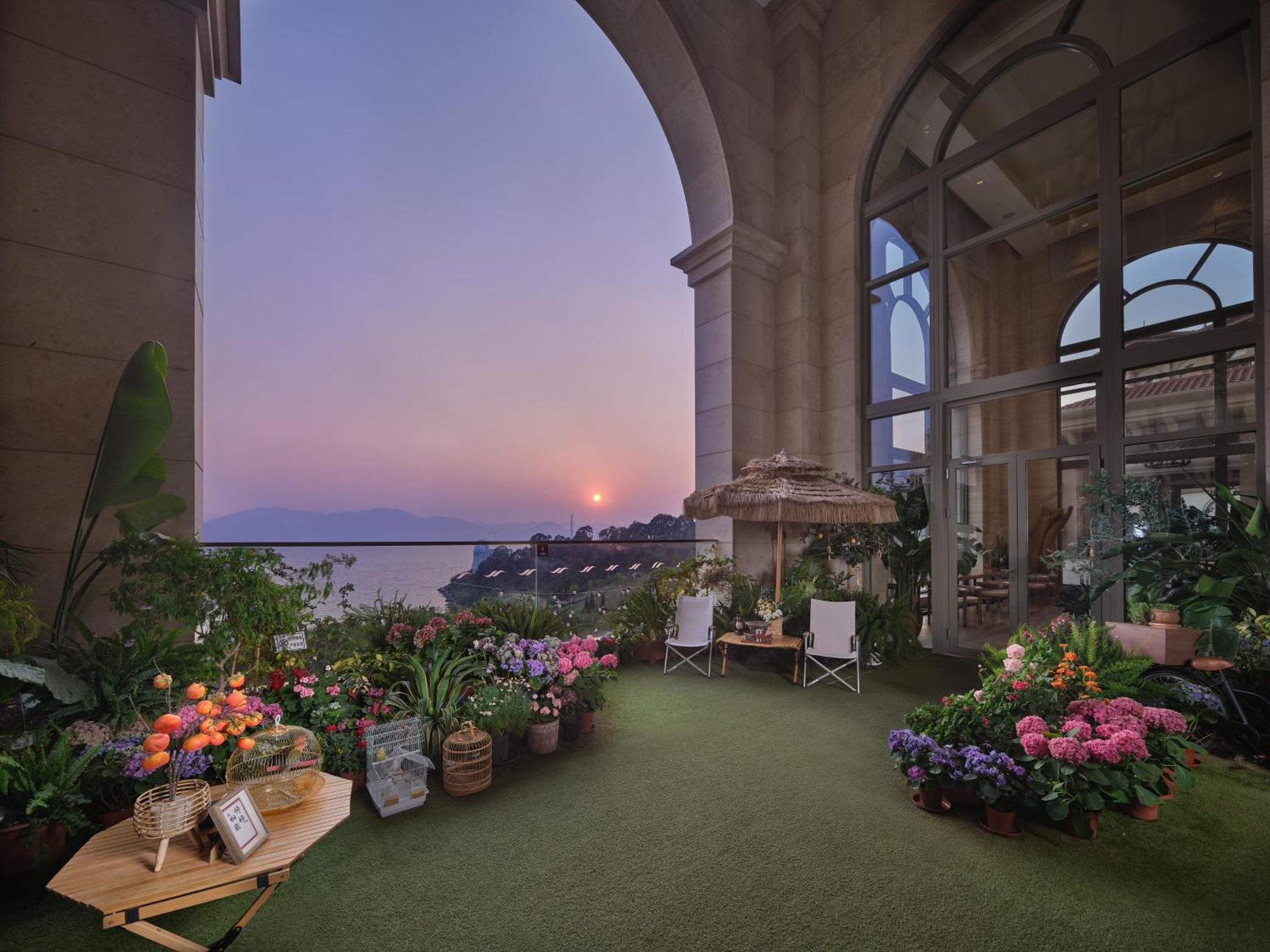 Hilton Yuxi Fuxian Lake Chengjiang  Bagian luar foto